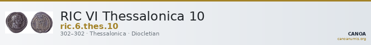 RIC VI Thessalonica 10 — CANOA