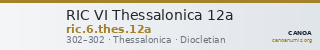 RIC VI Thessalonica 12a — CANOA