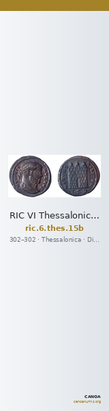 RIC VI Thessalonica 15b — CANOA