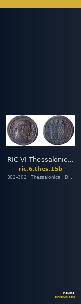 RIC VI Thessalonica 15b — CANOA