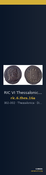 RIC VI Thessalonica 16a — CANOA