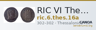 RIC VI Thessalonica 16a — CANOA