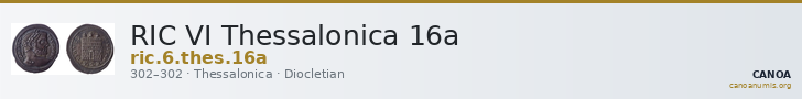 RIC VI Thessalonica 16a — CANOA