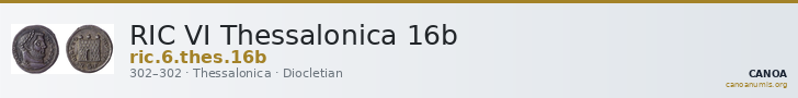 RIC VI Thessalonica 16b — CANOA