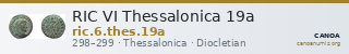 RIC VI Thessalonica 19a — CANOA