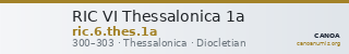 RIC VI Thessalonica 1a — CANOA