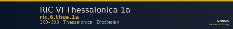 RIC VI Thessalonica 1a — CANOA