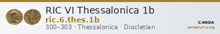 RIC VI Thessalonica 1b — CANOA