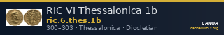 RIC VI Thessalonica 1b — CANOA
