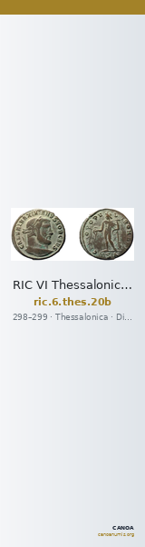 RIC VI Thessalonica 20b — CANOA