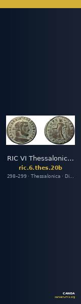 RIC VI Thessalonica 20b — CANOA