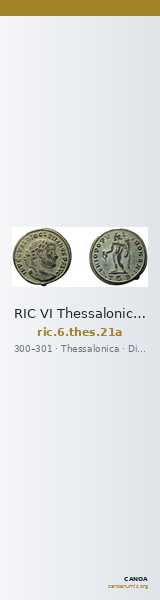 RIC VI Thessalonica 21a — CANOA