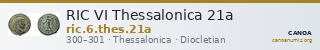 RIC VI Thessalonica 21a — CANOA
