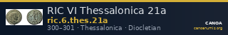 RIC VI Thessalonica 21a — CANOA