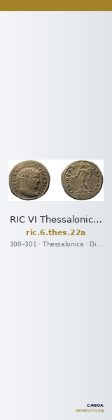 RIC VI Thessalonica 22a — CANOA
