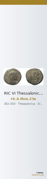 RIC VI Thessalonica 23a — CANOA