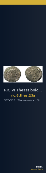 RIC VI Thessalonica 23a — CANOA