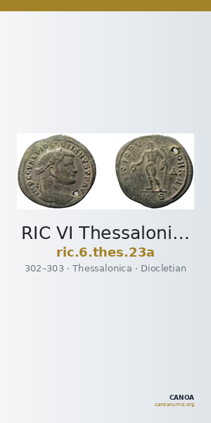 RIC VI Thessalonica 23a — CANOA