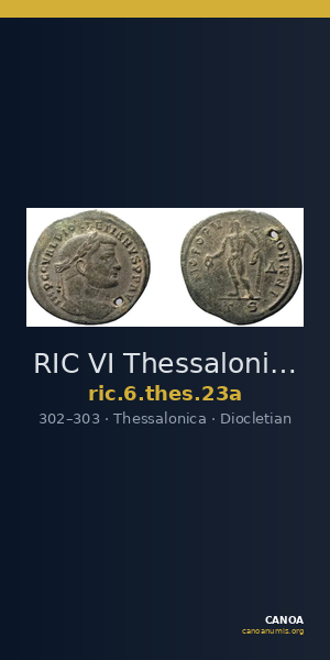 RIC VI Thessalonica 23a — CANOA