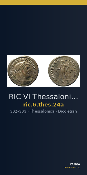RIC VI Thessalonica 24a — CANOA