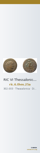 RIC VI Thessalonica 25a — CANOA