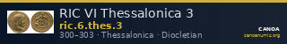 RIC VI Thessalonica 3 — CANOA