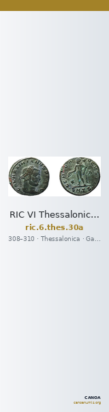 RIC VI Thessalonica 30a — CANOA
