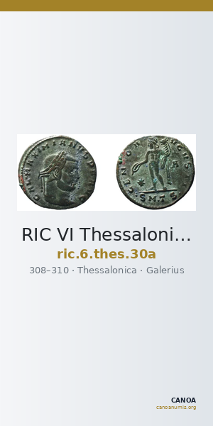 RIC VI Thessalonica 30a — CANOA