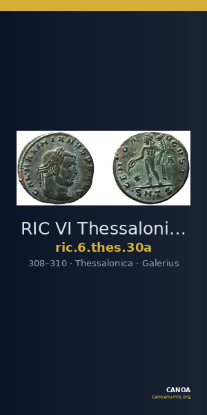 RIC VI Thessalonica 30a — CANOA