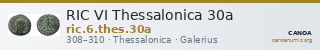 RIC VI Thessalonica 30a — CANOA
