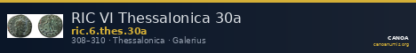 RIC VI Thessalonica 30a — CANOA