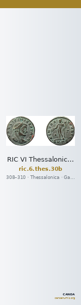 RIC VI Thessalonica 30b — CANOA