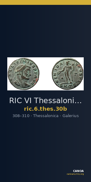 RIC VI Thessalonica 30b — CANOA