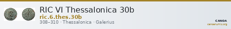 RIC VI Thessalonica 30b — CANOA