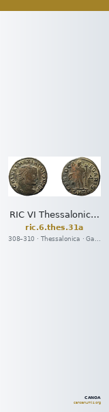 RIC VI Thessalonica 31a — CANOA