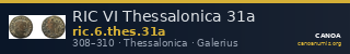 RIC VI Thessalonica 31a — CANOA