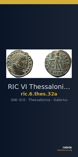 RIC VI Thessalonica 32a — CANOA