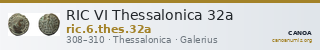 RIC VI Thessalonica 32a — CANOA