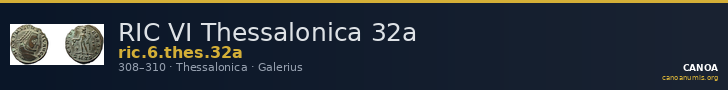 RIC VI Thessalonica 32a — CANOA