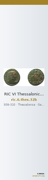 RIC VI Thessalonica 32b — CANOA