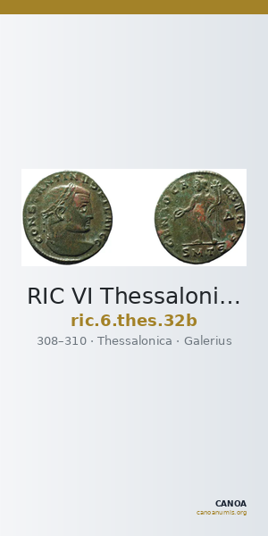 RIC VI Thessalonica 32b — CANOA