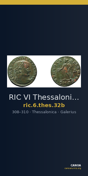 RIC VI Thessalonica 32b — CANOA