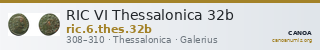 RIC VI Thessalonica 32b — CANOA
