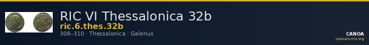 RIC VI Thessalonica 32b — CANOA