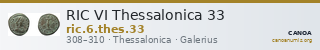 RIC VI Thessalonica 33 — CANOA