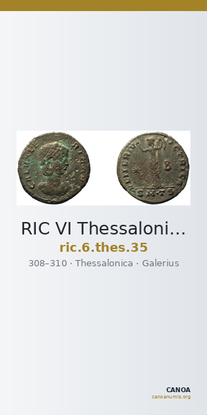 RIC VI Thessalonica 35 — CANOA