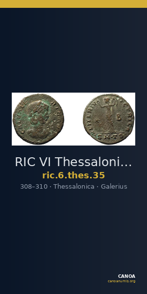 RIC VI Thessalonica 35 — CANOA