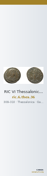 RIC VI Thessalonica 36 — CANOA