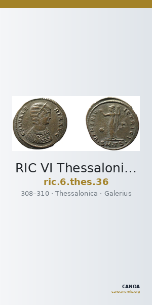 RIC VI Thessalonica 36 — CANOA