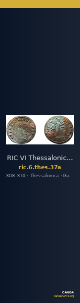 RIC VI Thessalonica 37a — CANOA